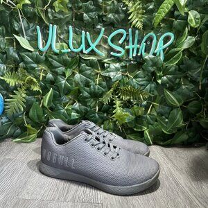 Nobull  Gray Superfabric Gym Training Shoes Size Women’s 9/Men’s 7.5